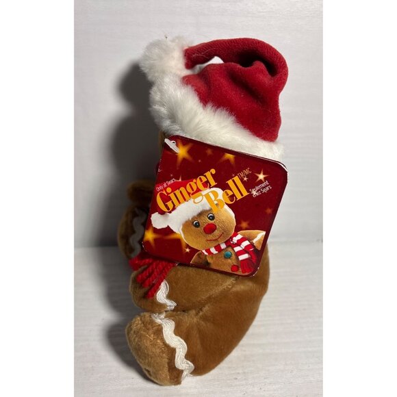Sears Christmas Ginger Bell Gingerbread Man 2004 6" - Picture 2 of 6